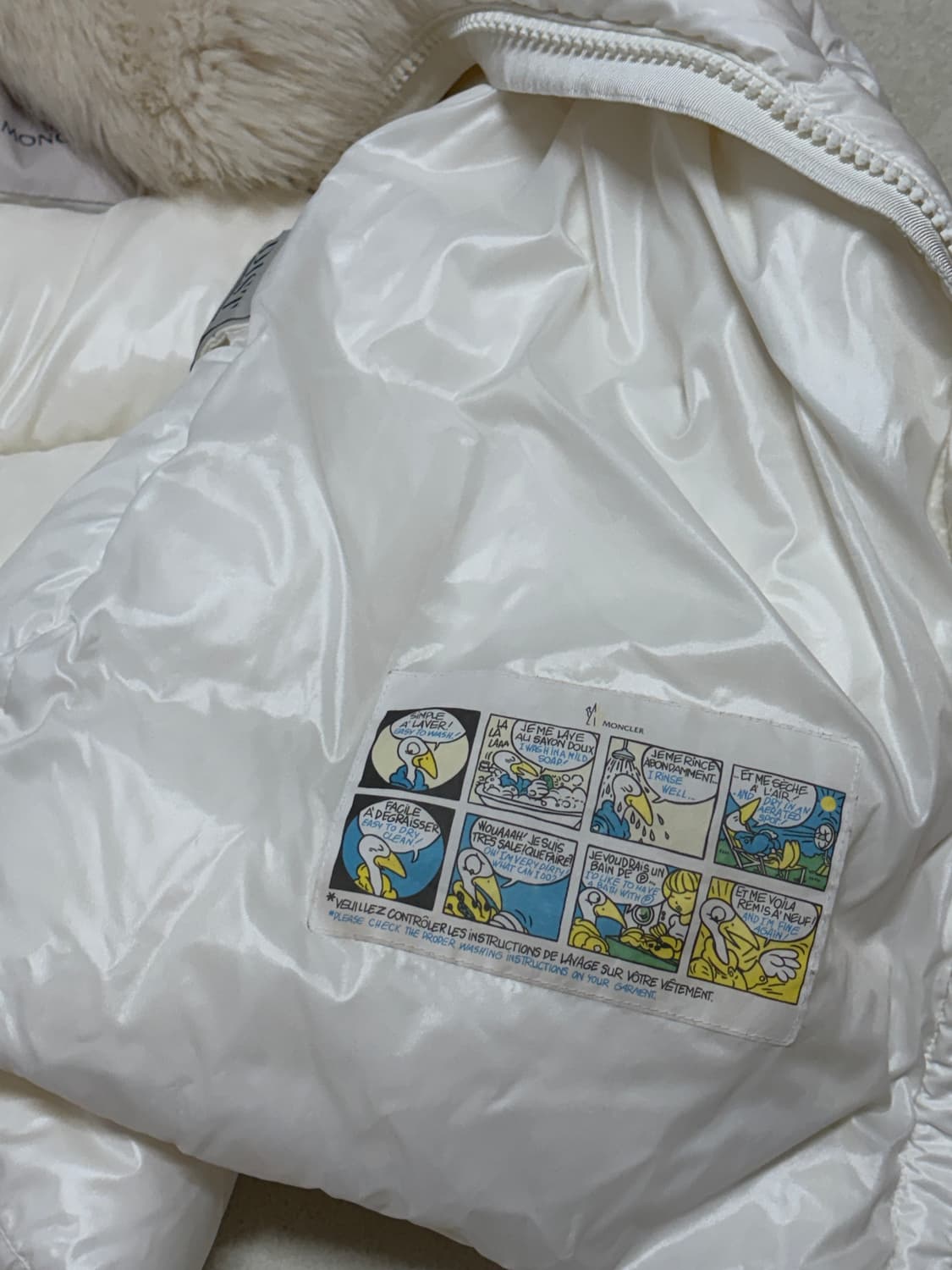 (A++) 22fw 몽클레어 라이체 패딩 2 몽클레어 여성 퍼 패딩 2 상품이미지5