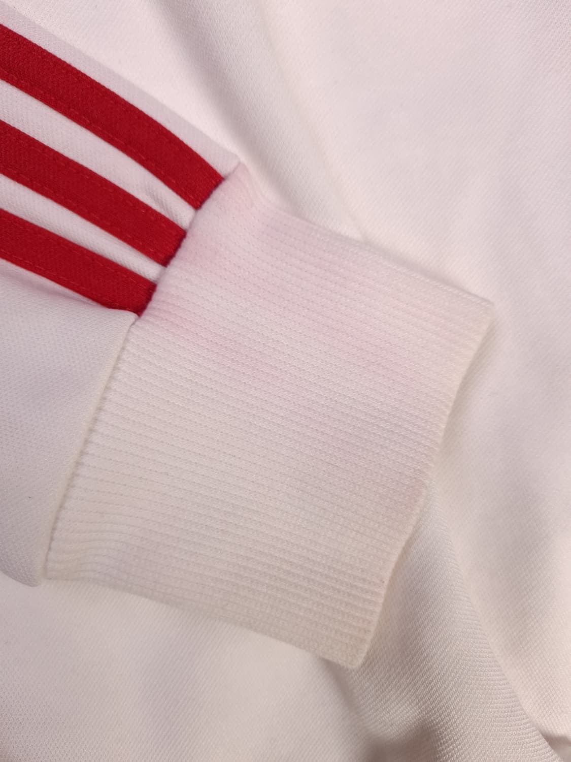 오리지날 아디다스 화이트 레드 삼선 런던 트렉탑져지 상품이미지7