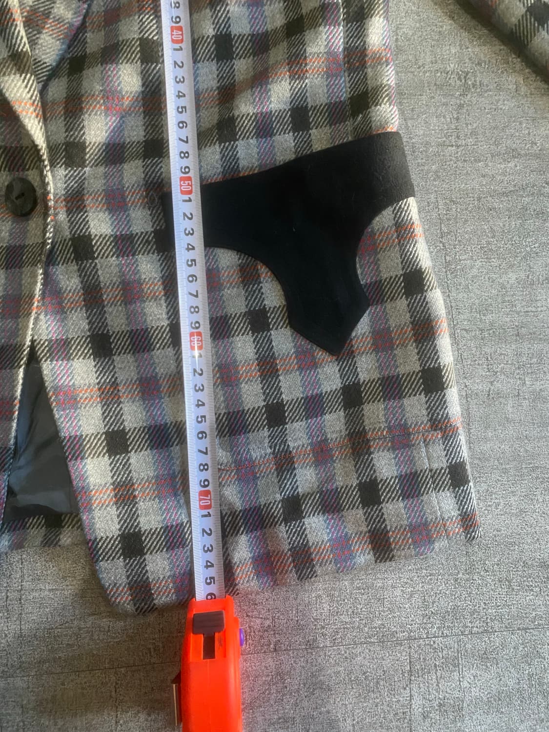 일본빈티지 Mcc 올드스쿨아메카지 복고풍 혁오 블레이저배색자캣 상품이미지3