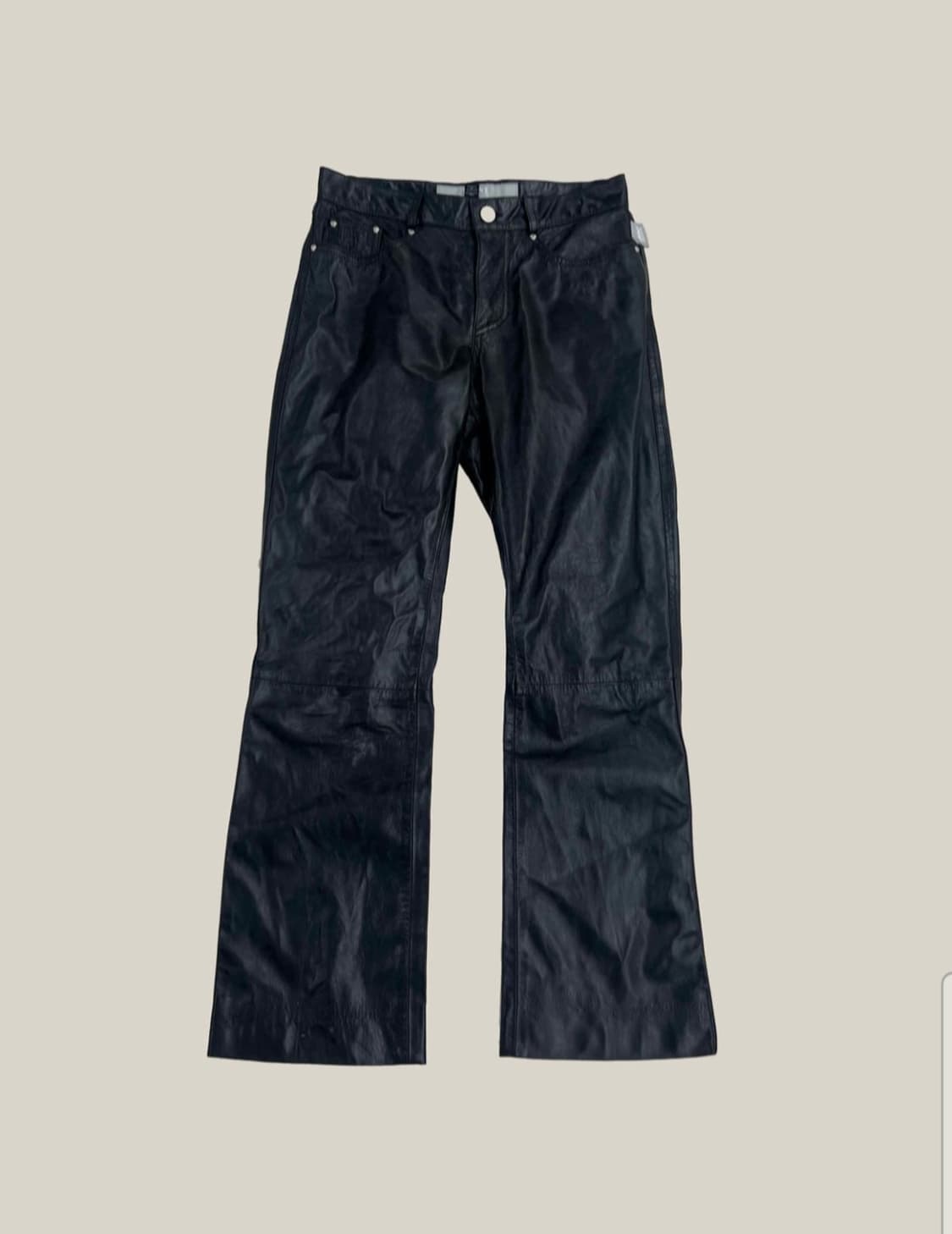 90s~00s Versace leather pants  상품이미지1