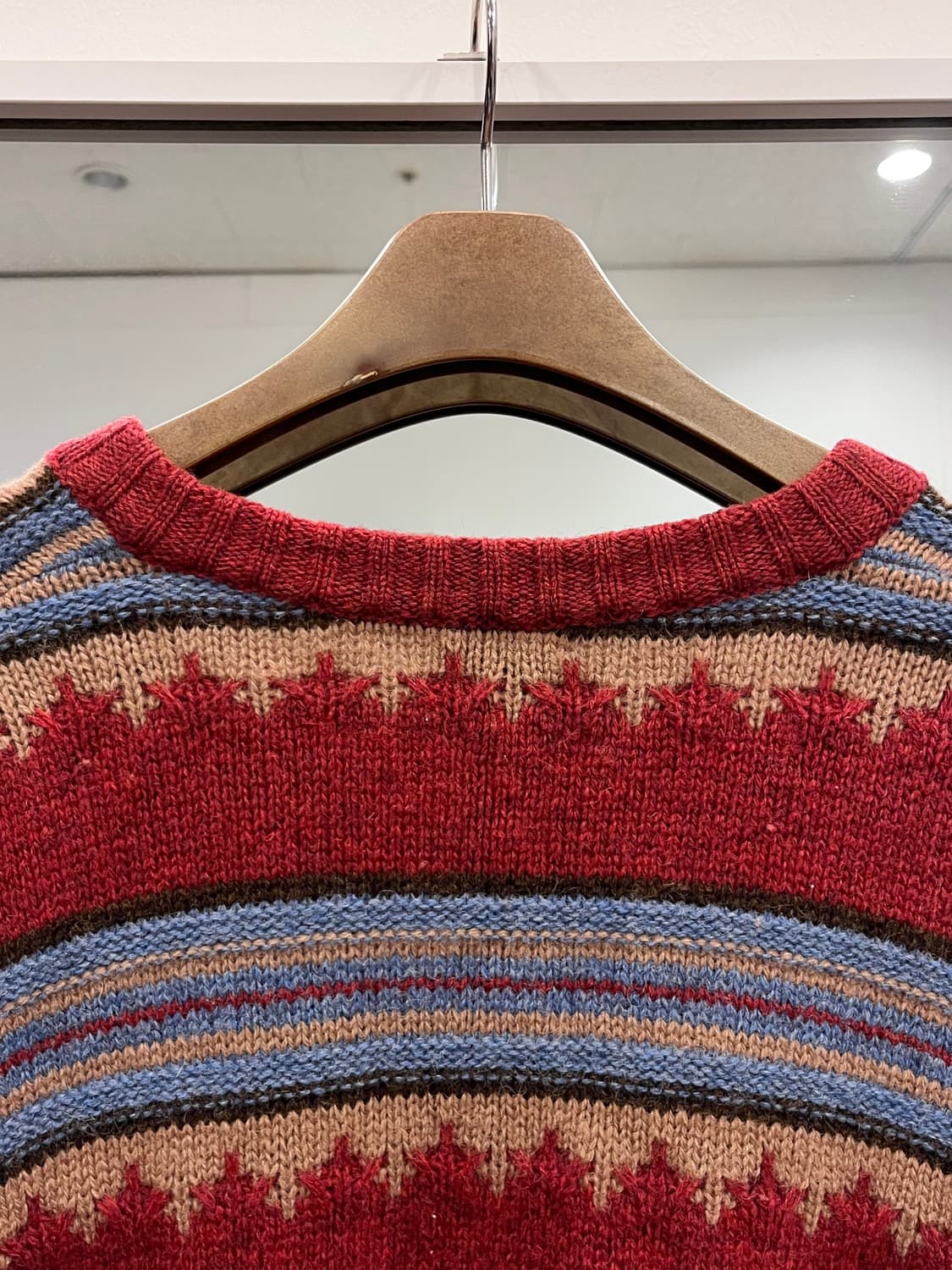 Benetton 베네통 노르딕 울 니트 상품이미지7