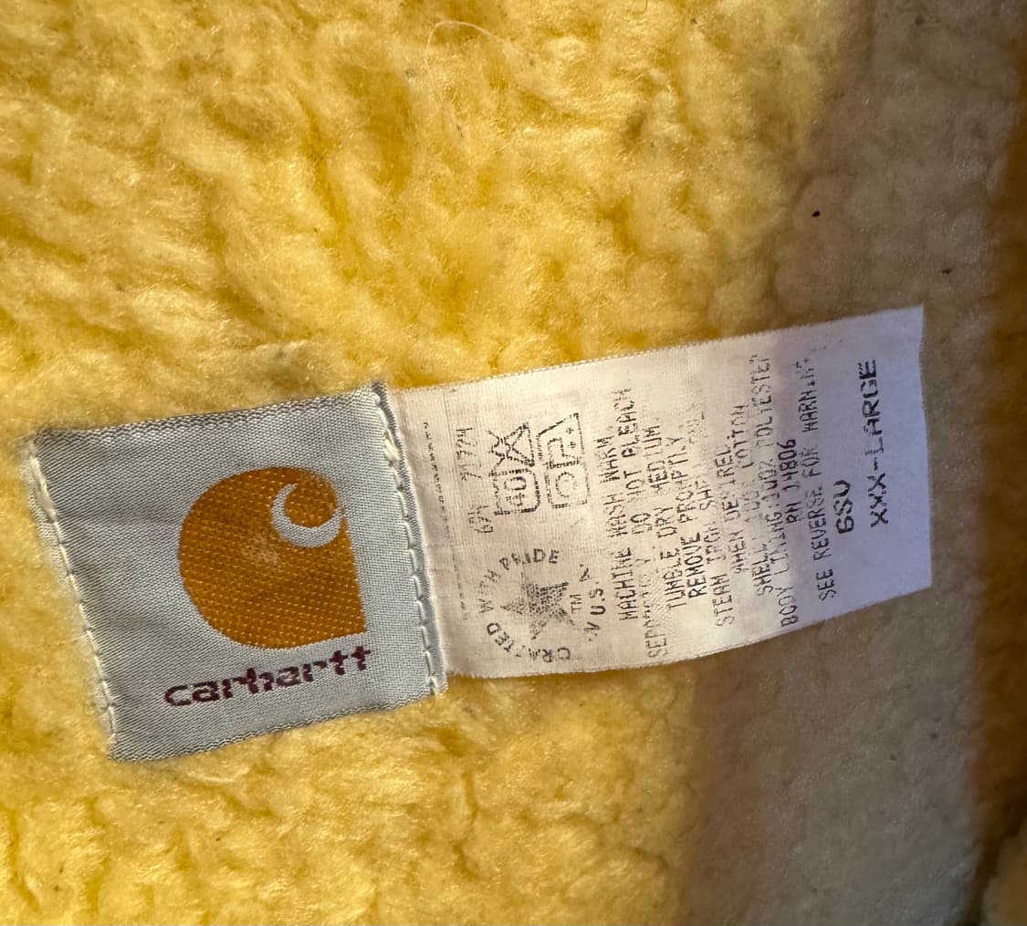 빈티지 칼하트 쉐르파 베스트 자켓 "3XL" (298) 상품이미지2