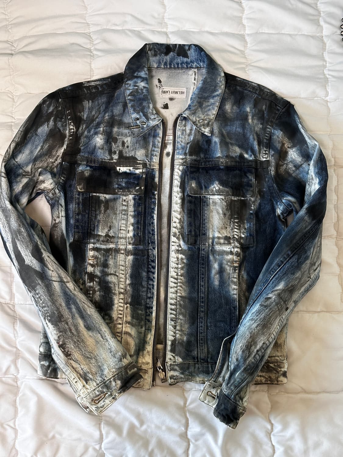 Helmut Lang by Shayne Oliver 펑크커스텀 데님자켓 상품이미지1