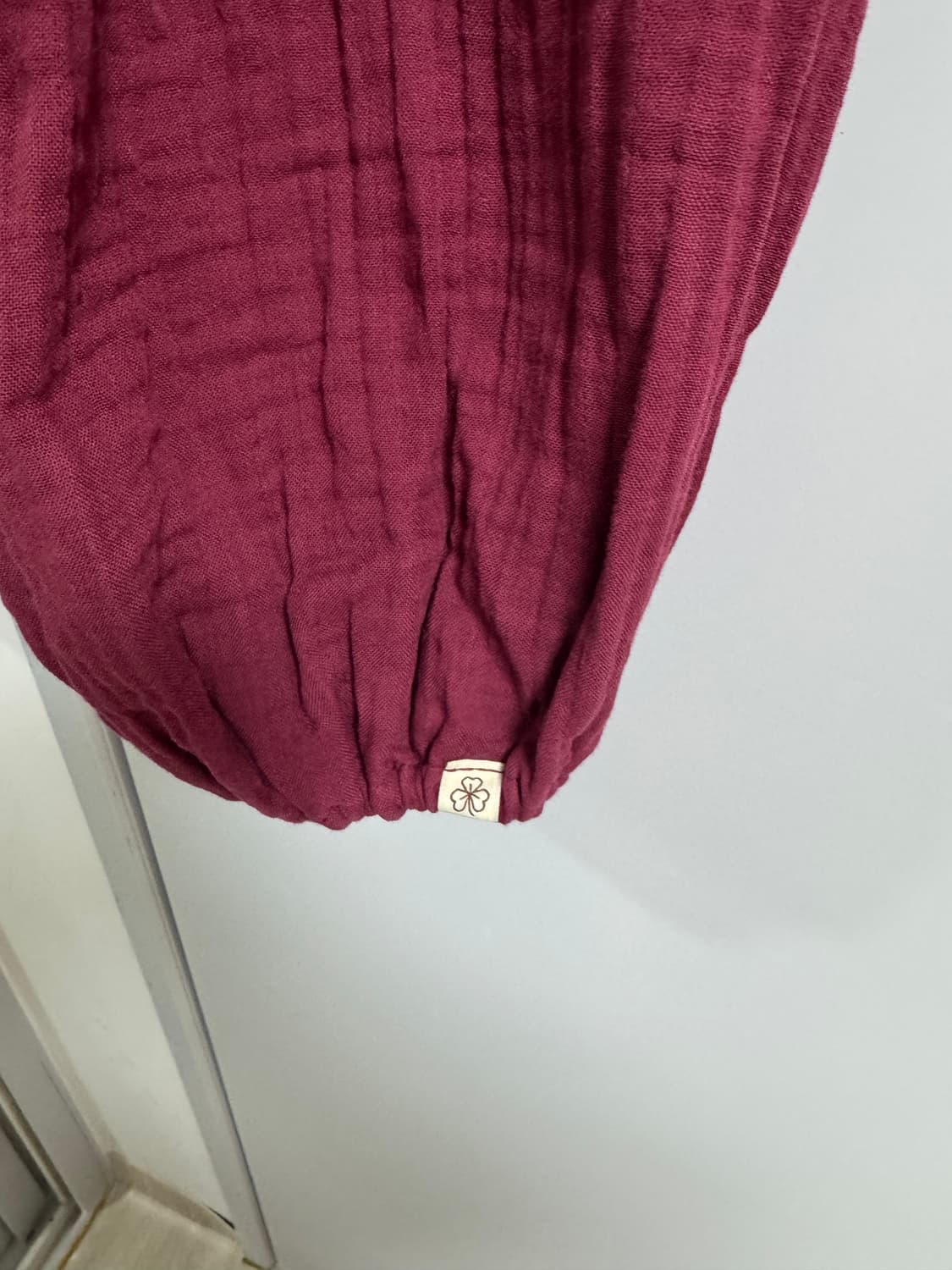 맑음복 바지 레드 상품이미지3