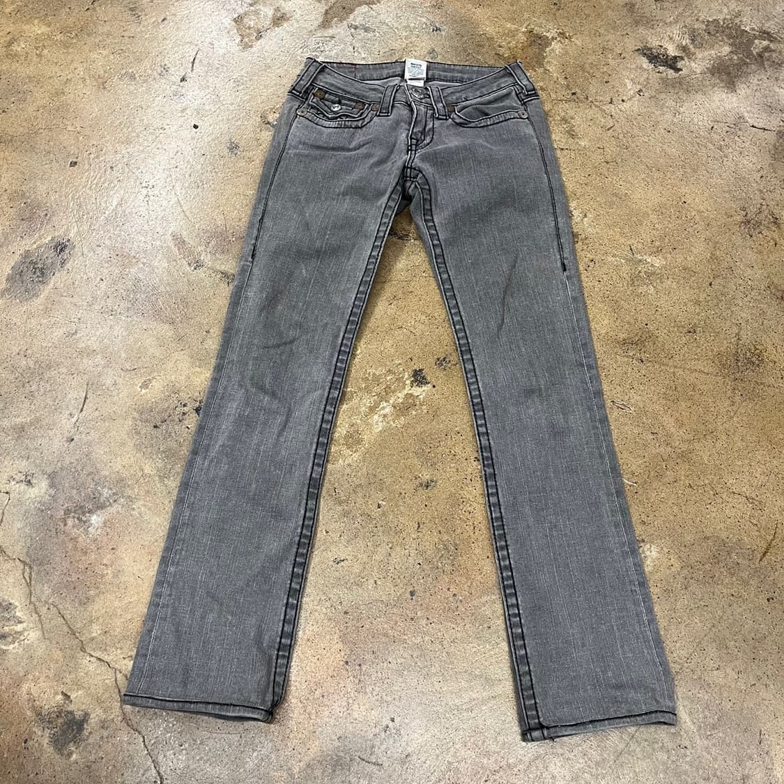 [정품/26] 트루릴리젼 블랙 데님 청바지 b10 상품이미지3