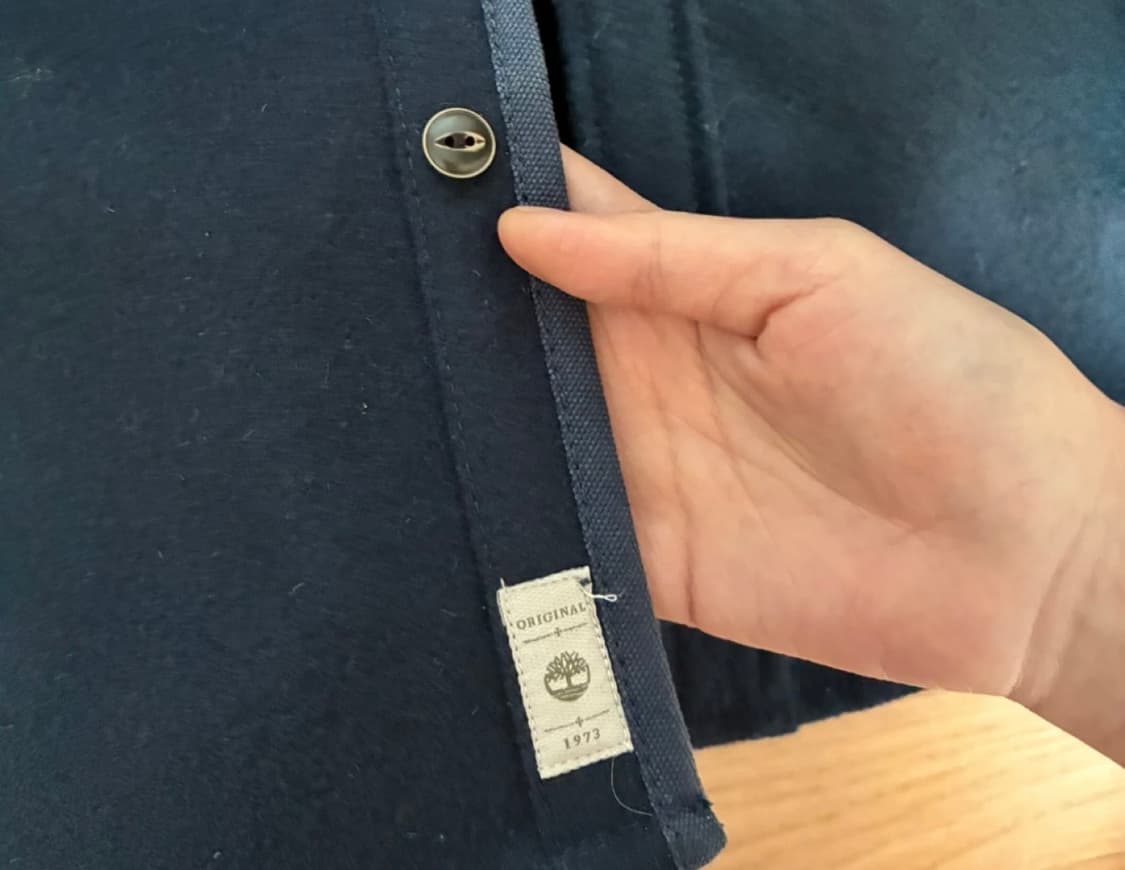 팀버랜드 네이비 셔츠 자켓 상품이미지5