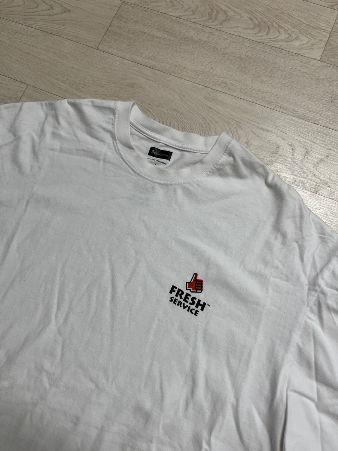 [F] 프레쉬서비스 프린티드 티 프린팅 "GOOD" 상품이미지2