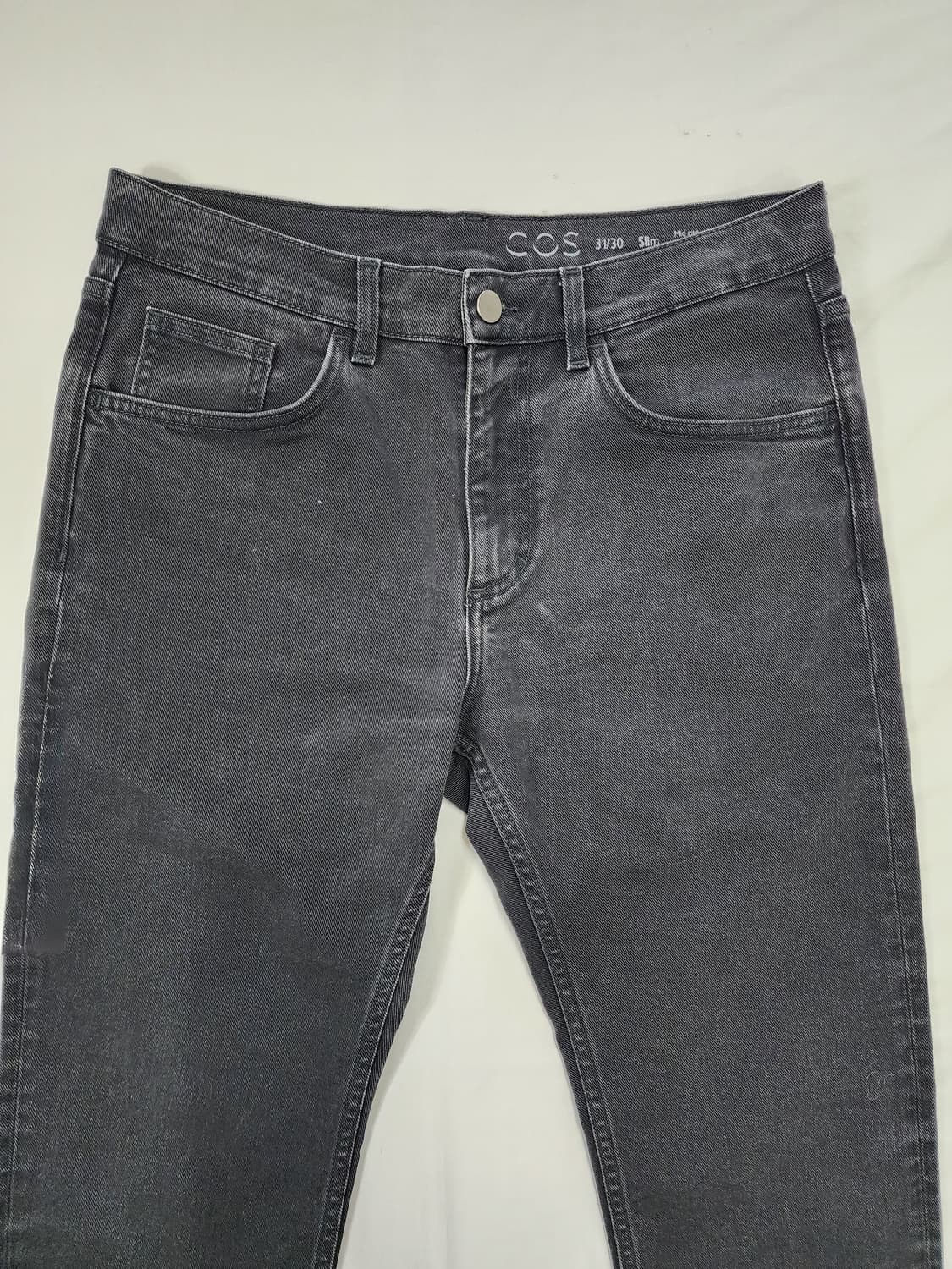 코스 우먼 슬림 미드라이즈 데님 팬츠 상품이미지3