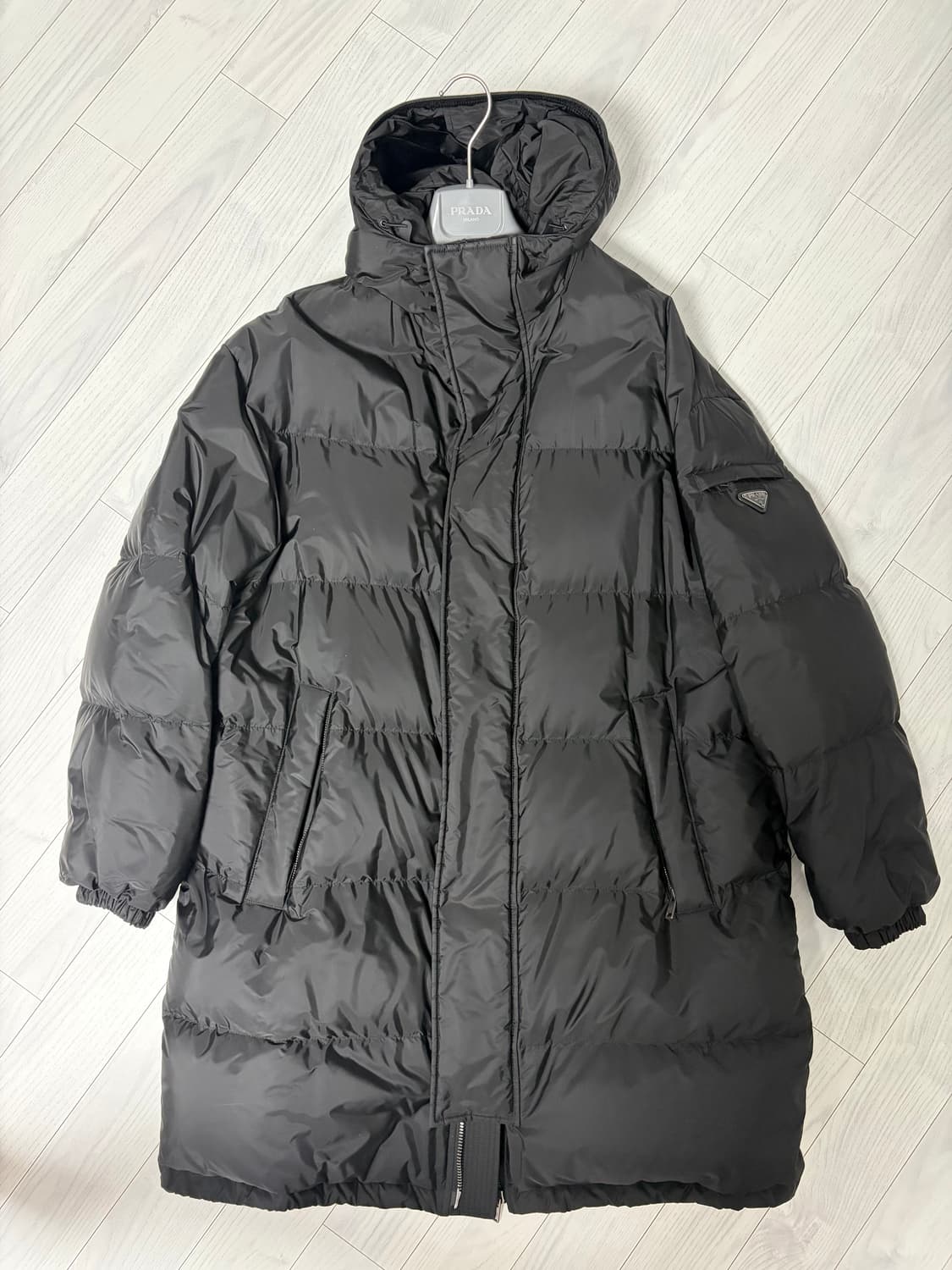 프라다 나일론 롱팽 블랙 54 상품이미지1