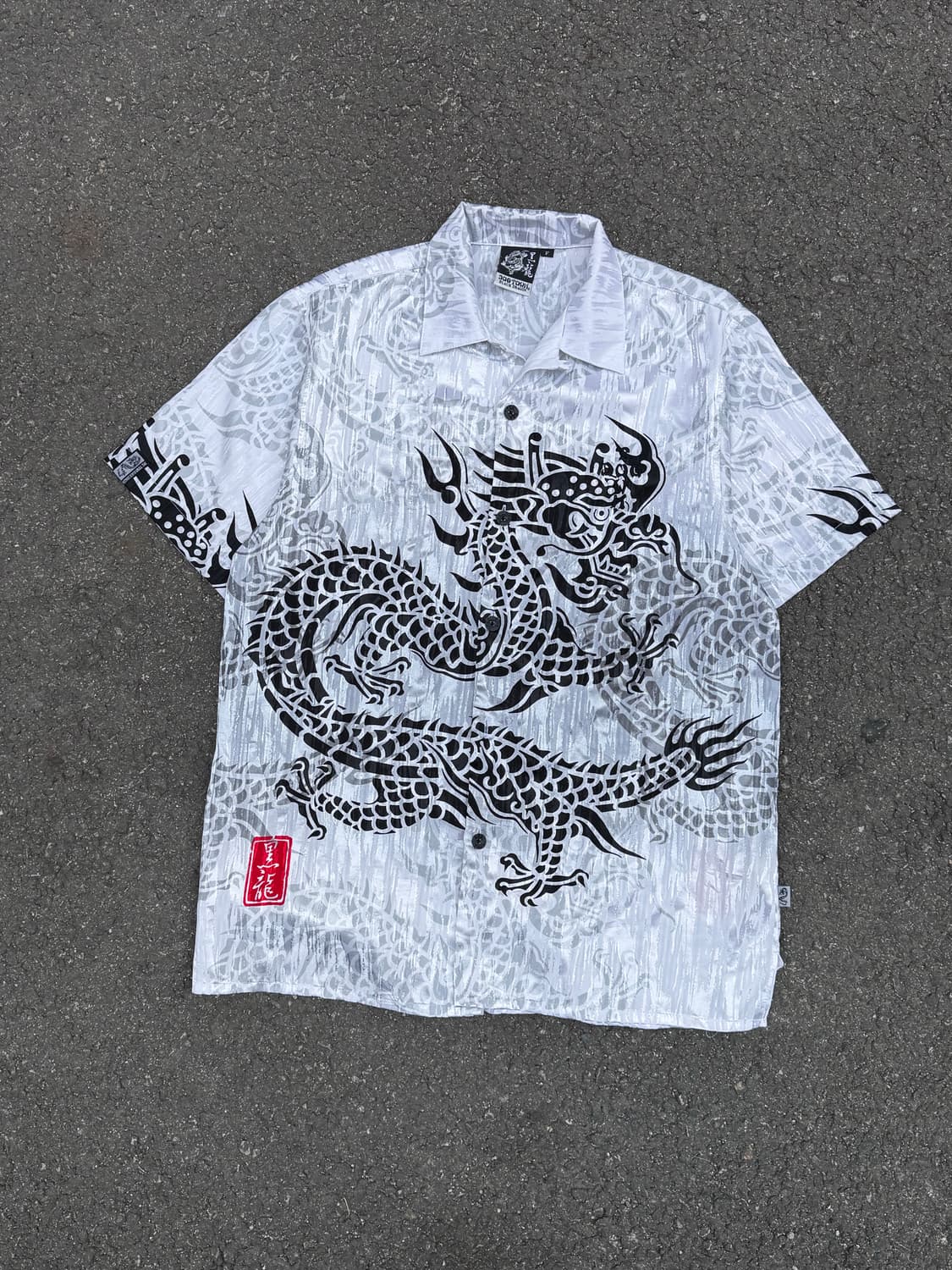 도그타운 오리엔탈 실크 반팔셔츠  상품이미지1