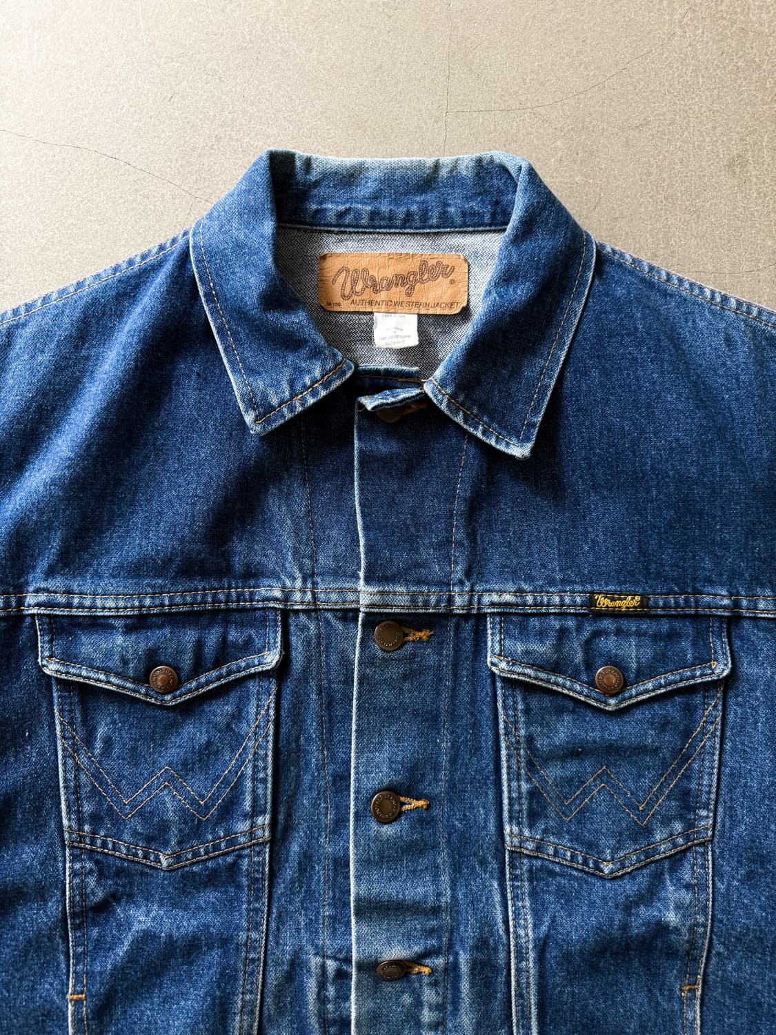 90s Wrangler Western Denim Jacket 상품이미지3