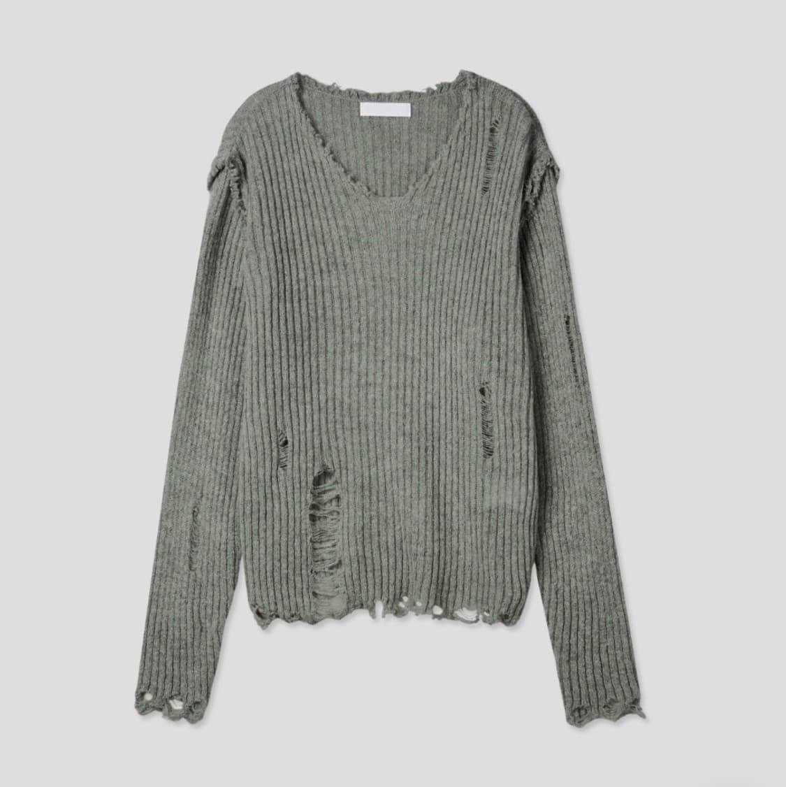 빈티지 데미지 니트 상품이미지2