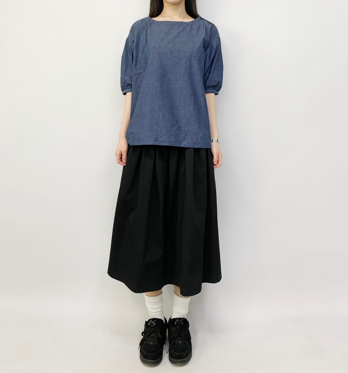 45알피엠 인디고 블라우스 상품이미지1