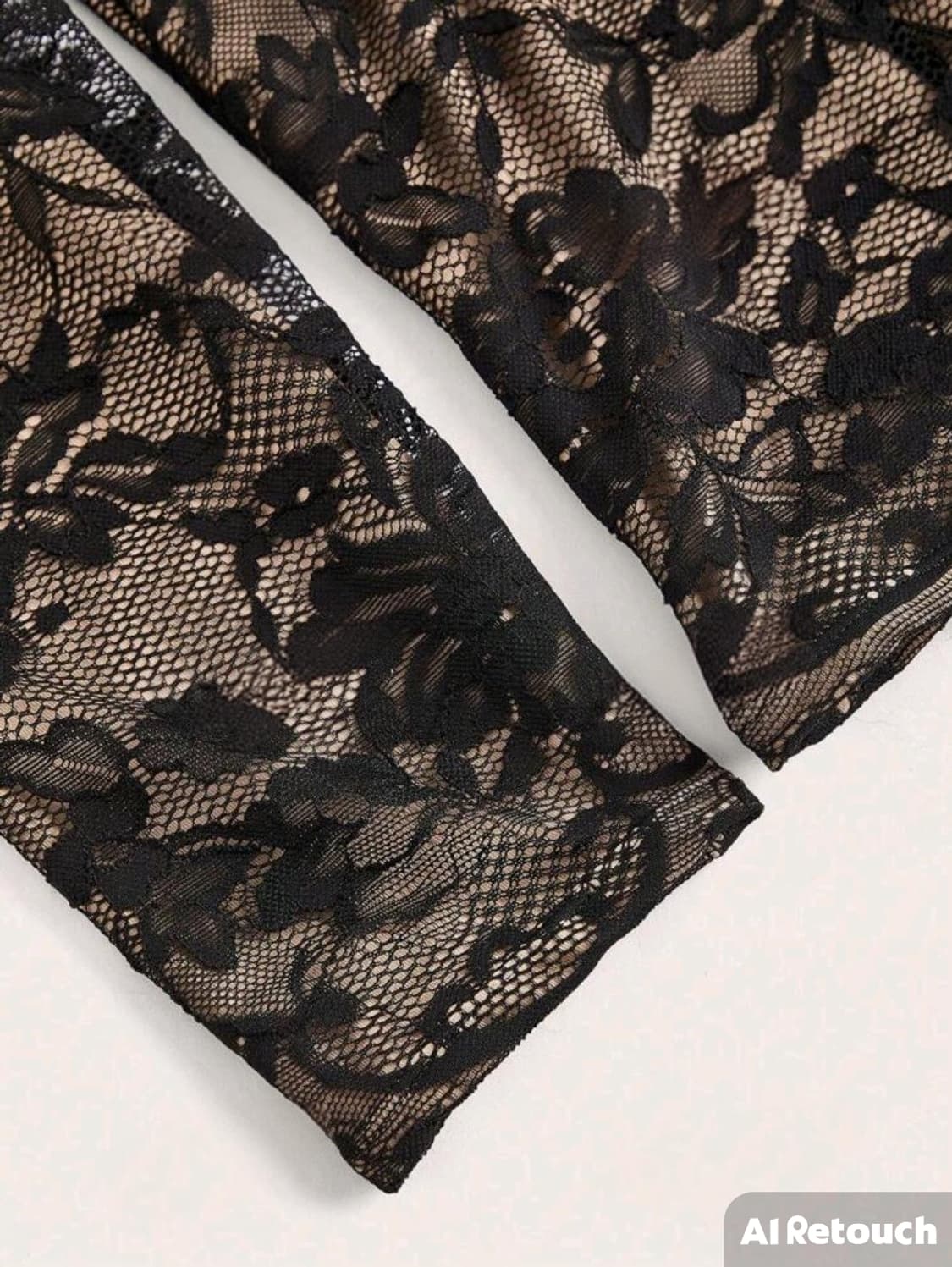 빅사이즈 시스루블라우스(안감0)  홀복  상품이미지2