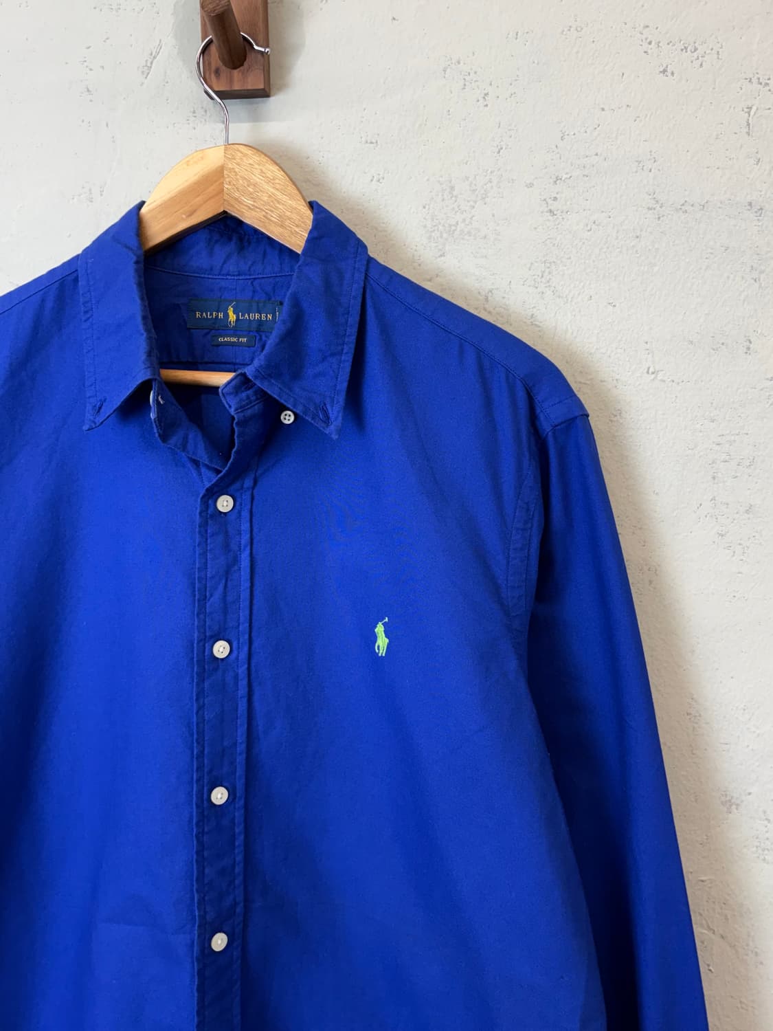 폴로랄프로렌 클래식핏 셔츠 블루 상품이미지2