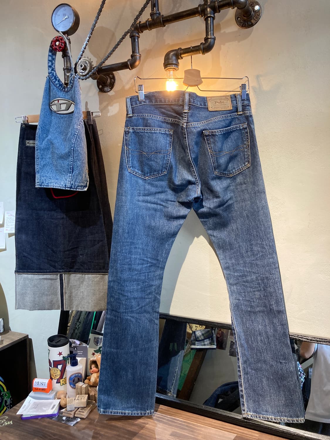 올드 폴로 데님 팬츠 상품이미지3