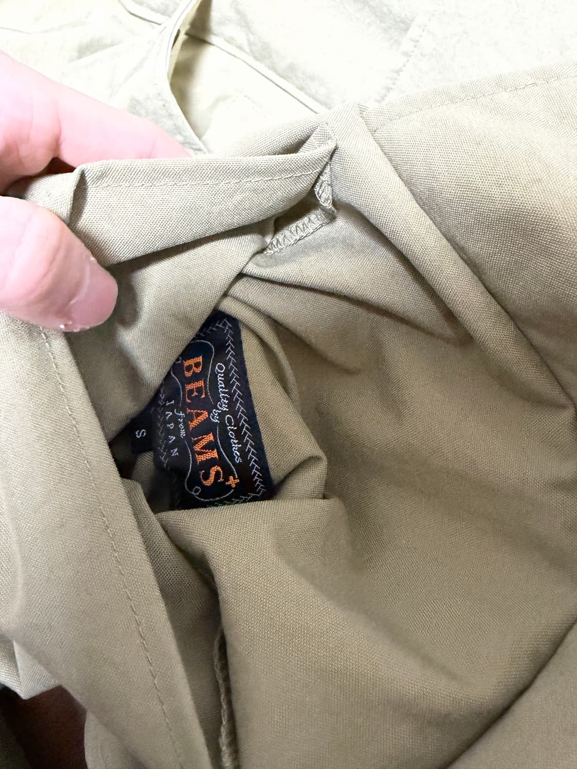 빔즈 플러스 코마츠원단 리버서블 코트 상품이미지4