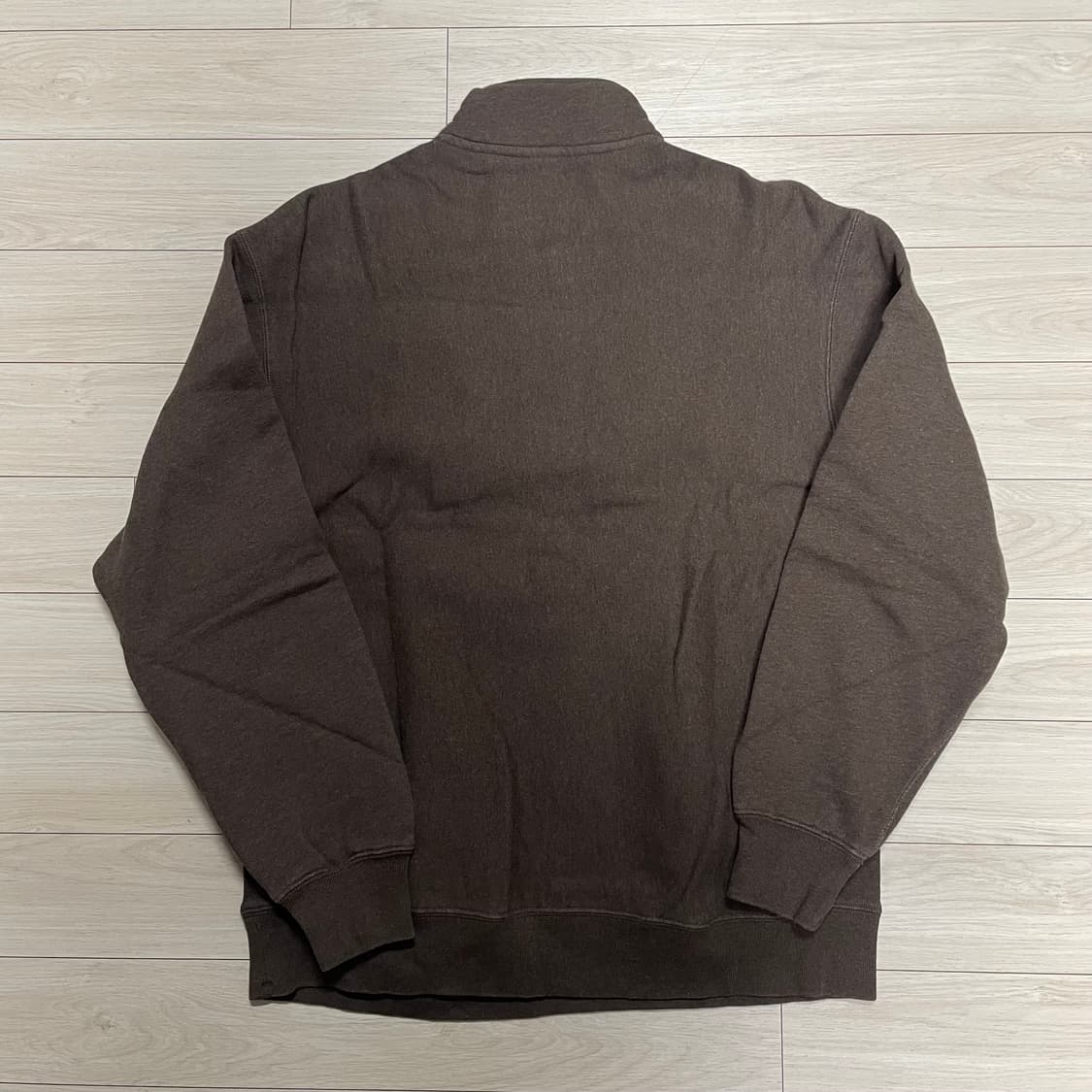 카키스 하프 집 포켓 풀오버 (브라운/L) 상품이미지3