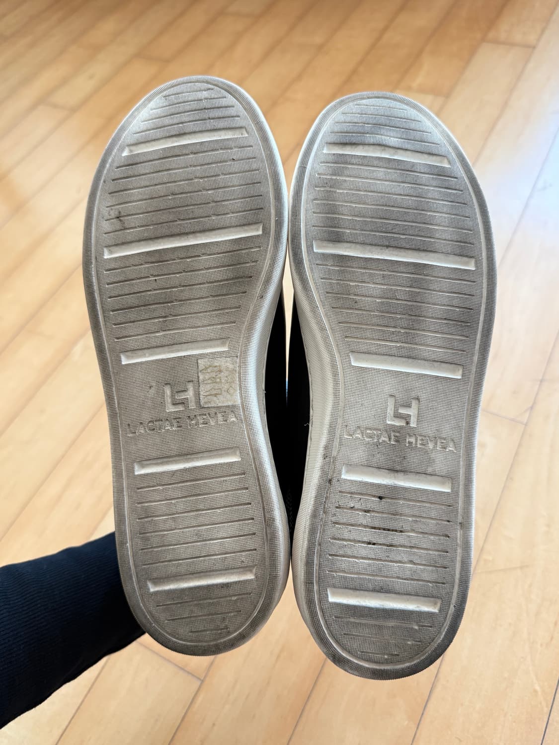 GRDS Blucher 12 leather 블랙&화이트 상품이미지5