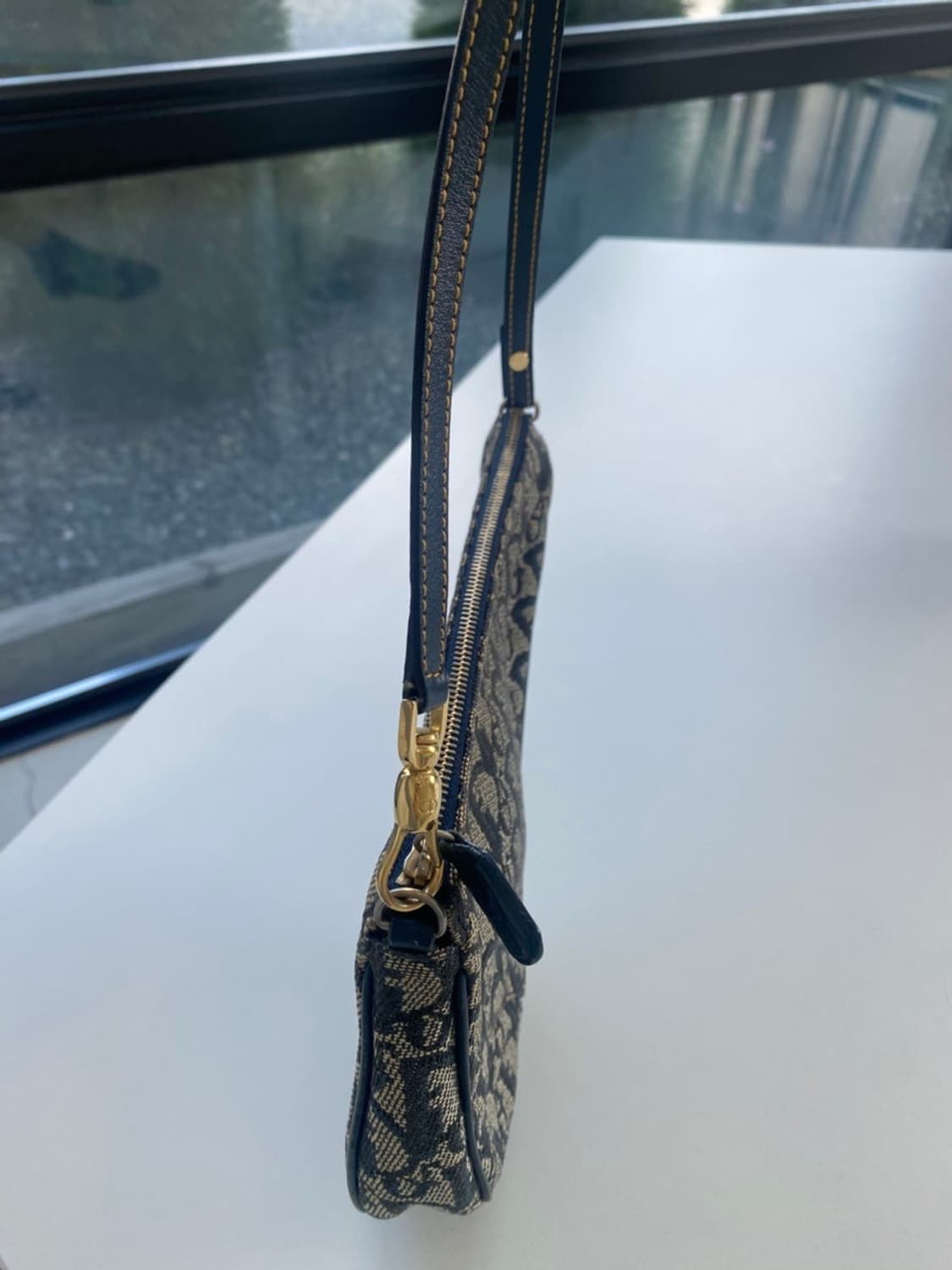 정품 디올 오블리크 새들파우치백 상품이미지6