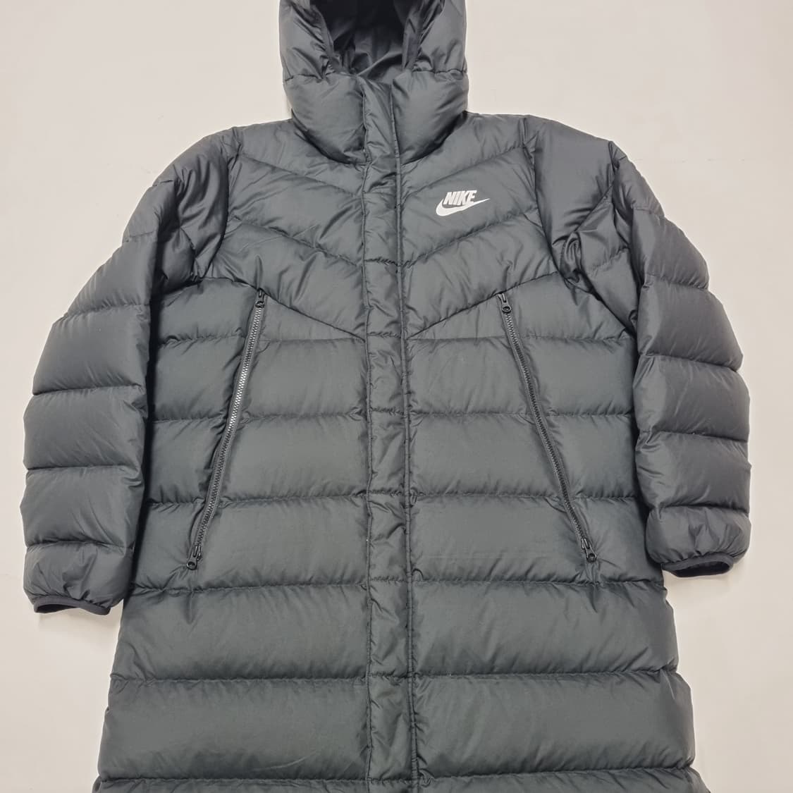 나이키 윈드러너 다운필 롱패딩 블랙 - XL(105) 상품이미지7