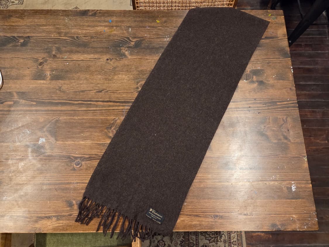 VTG 이태리 캐시미어 머플러 상품이미지1