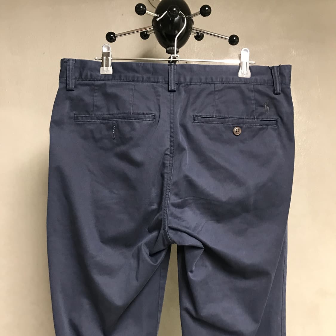 폴로 랄프로렌 QR 치노 팬츠 네이비 34/32 상품이미지2