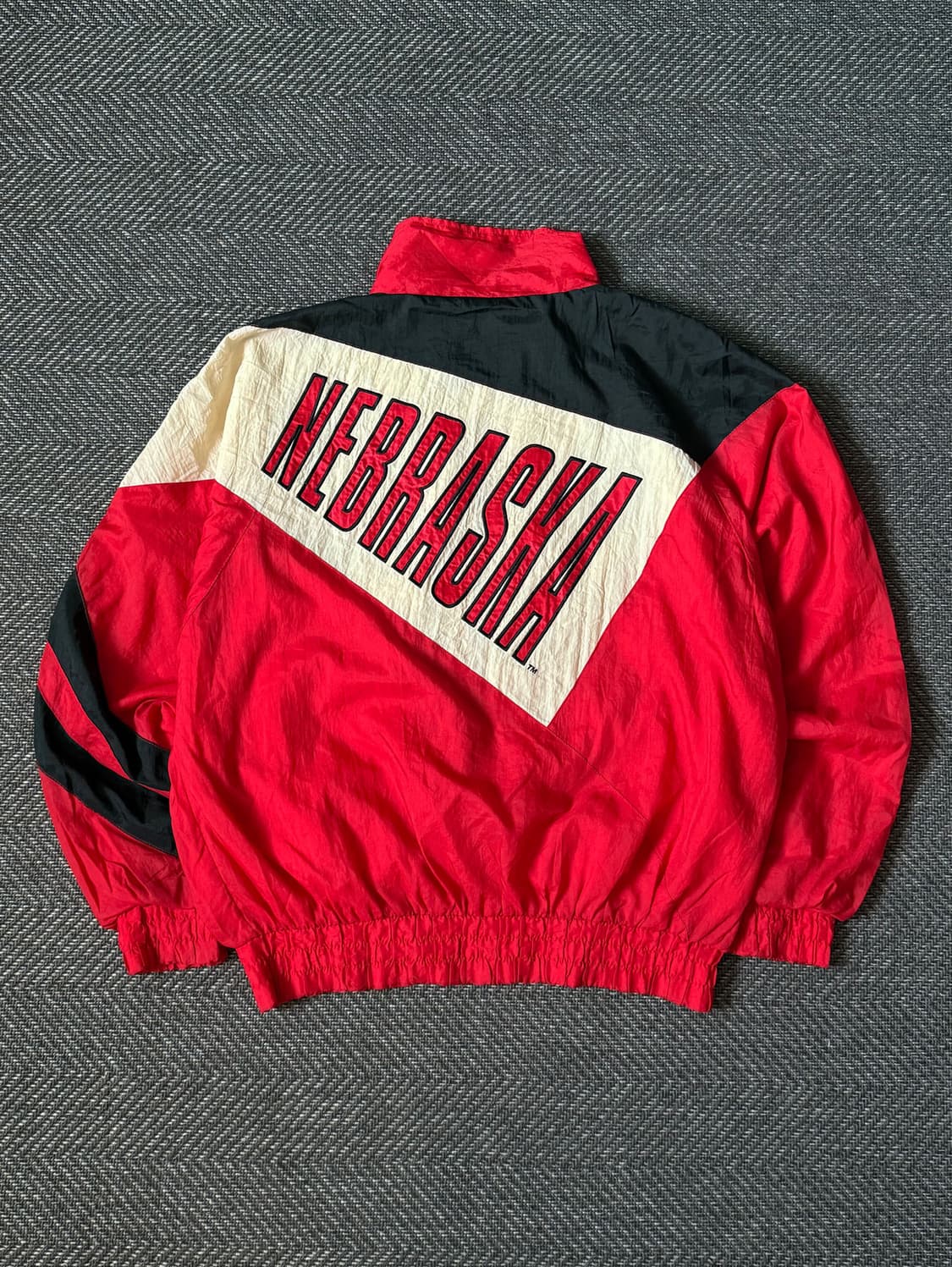 90s LOGO7 네브래스카 허스커스 바람막이 자켓 (105) 상품이미지6