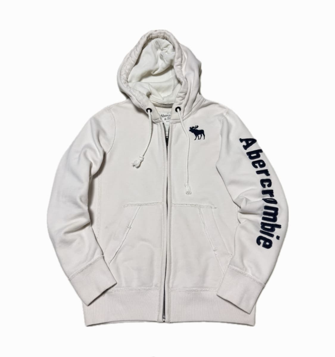 아베크롬비 연베이지 멜란지 후드집업 상품이미지1