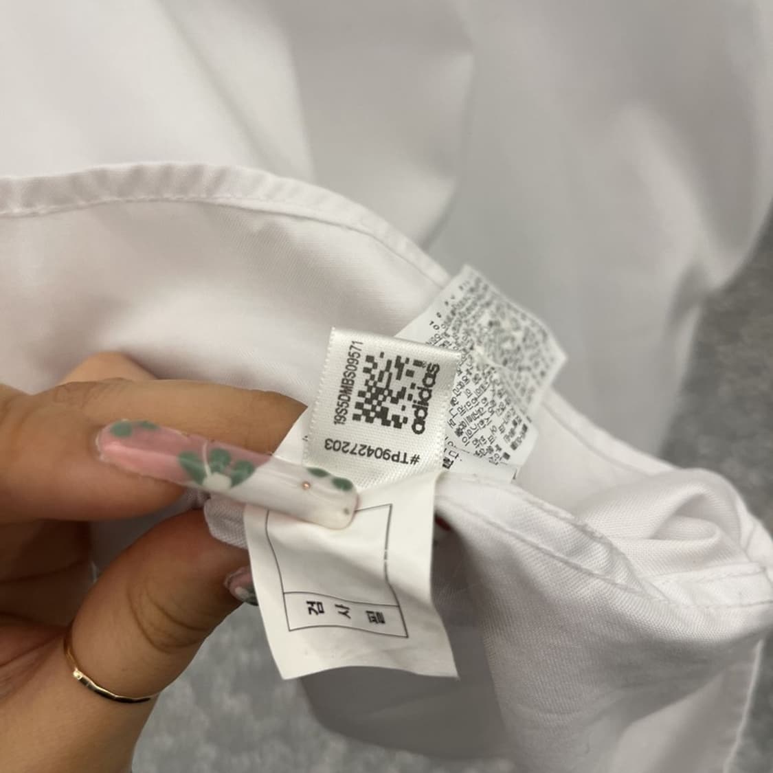 아디다스 빈티지 캐주얼 워크 반팔 셔츠 95 C11425 상품이미지7