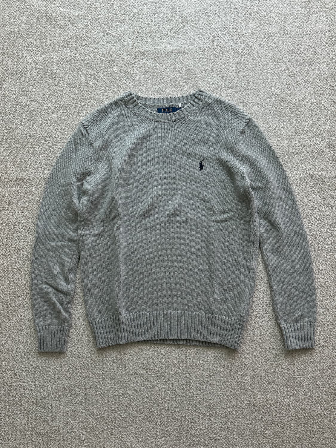 (새상품/정품) 폴로랄프로렌 코튼 크루넥 니트(남성S) 상품이미지2