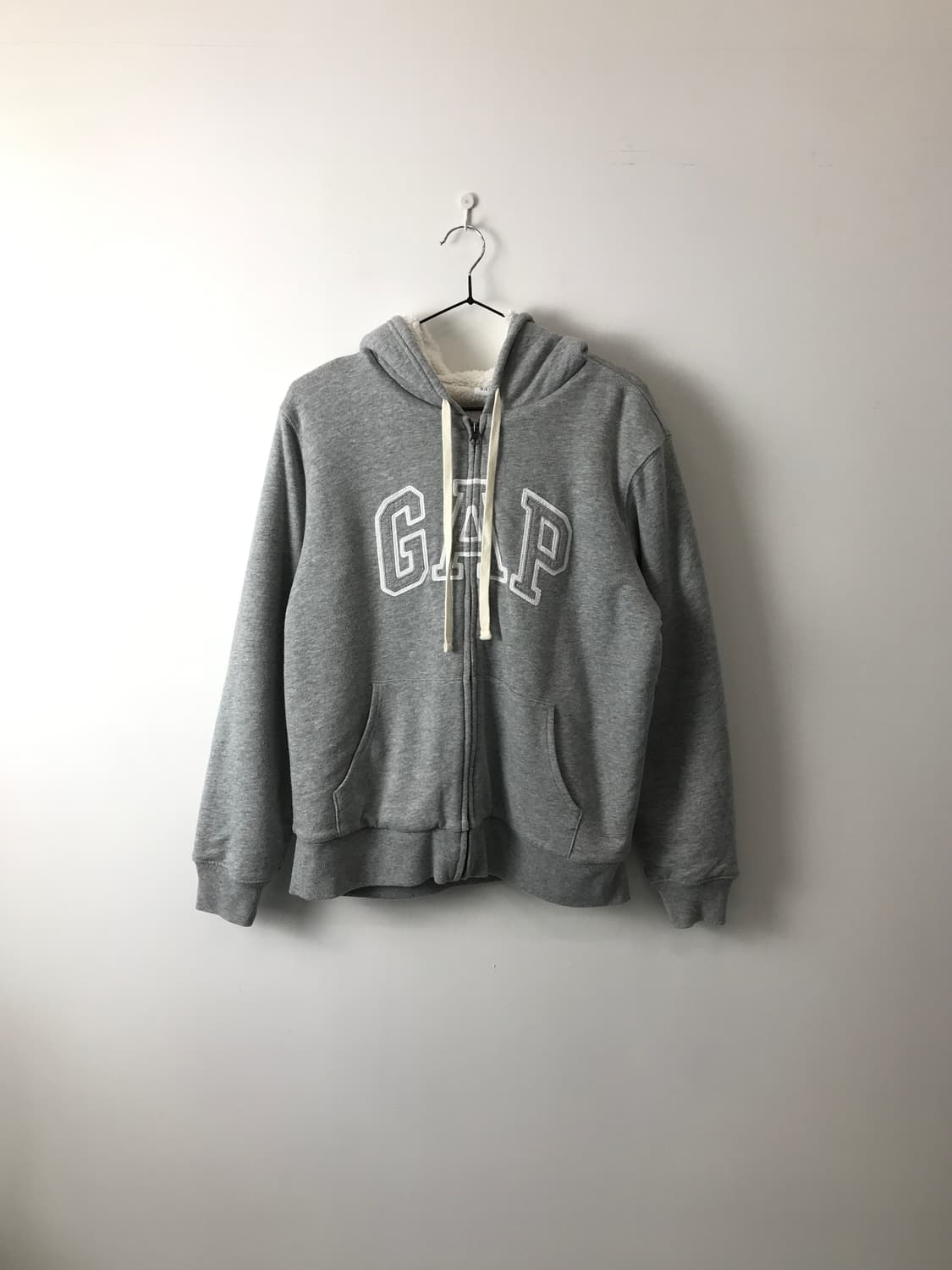 GAP Light Grey Hoodie Zip Up 상품이미지3