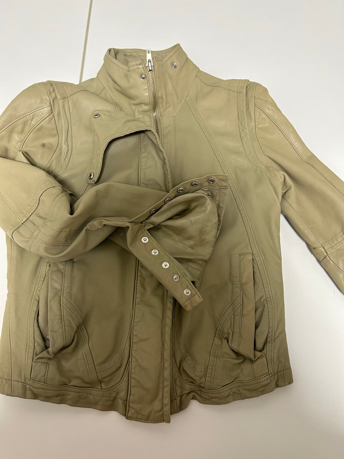 system 레더자켓 상품이미지2