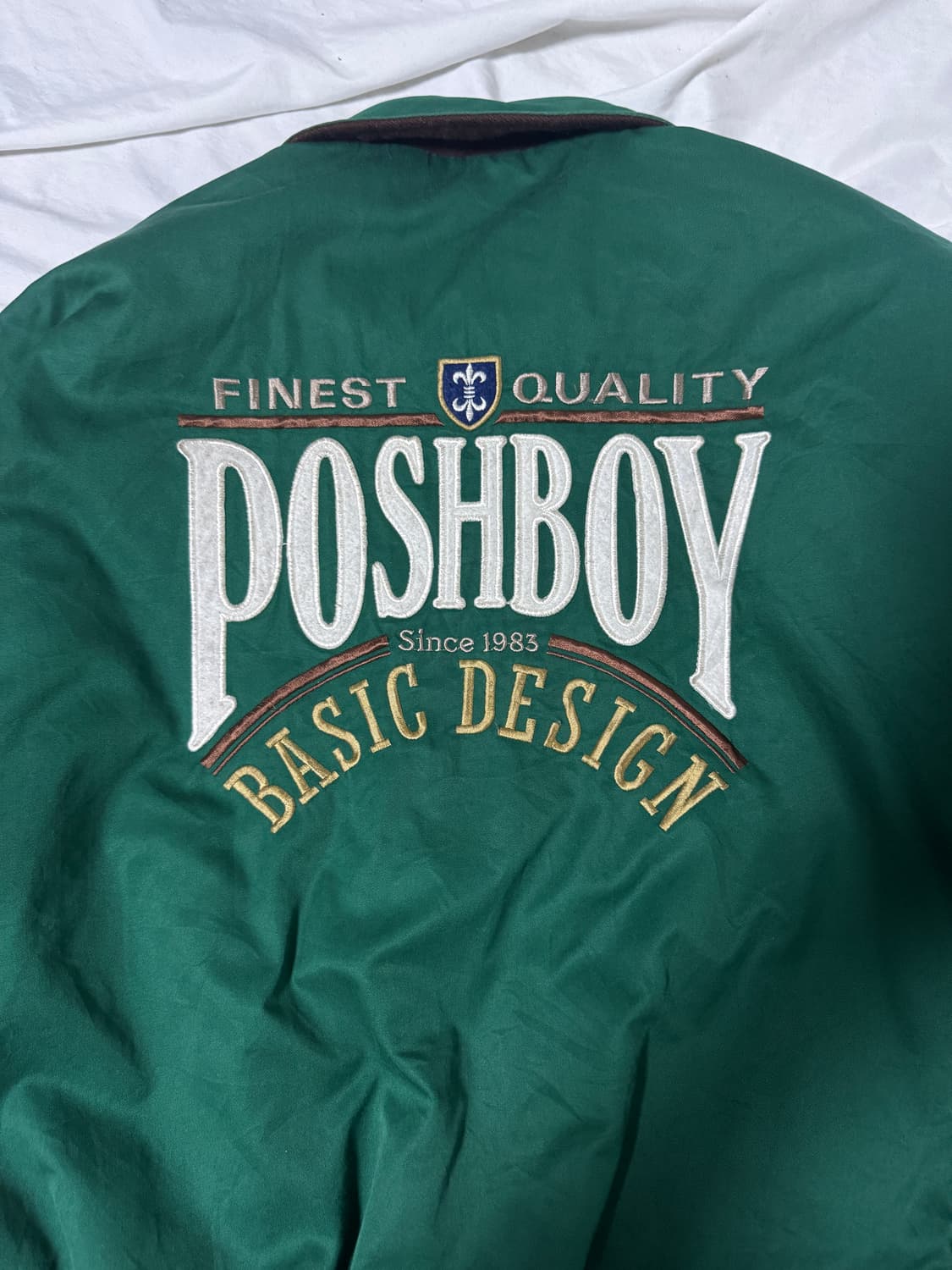 Posh boy 리버시블 울 스포츠 자켓 워크자켓 상품이미지6