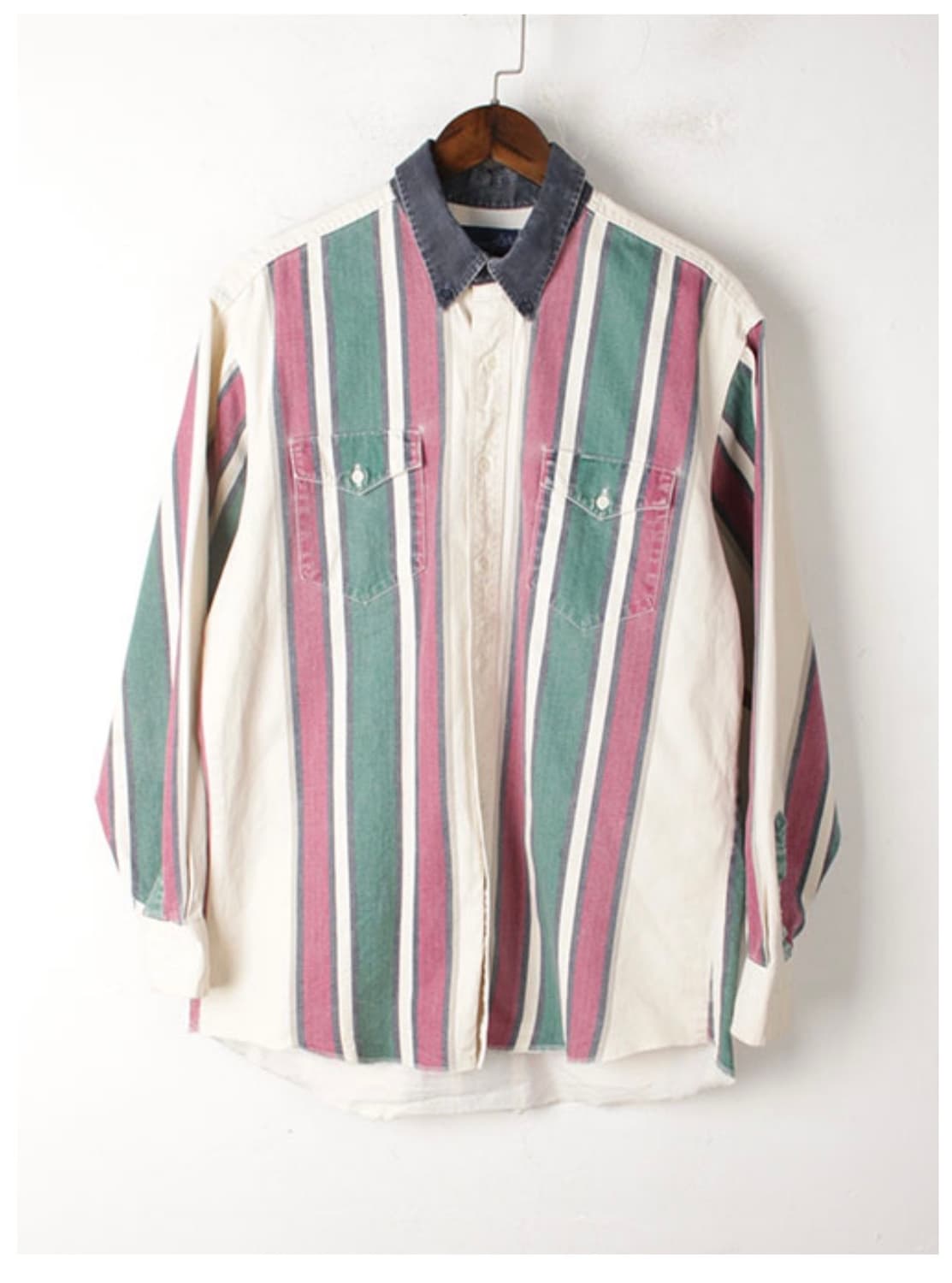 Wrangler 빈티지 스트라이프 셔츠 상품이미지1