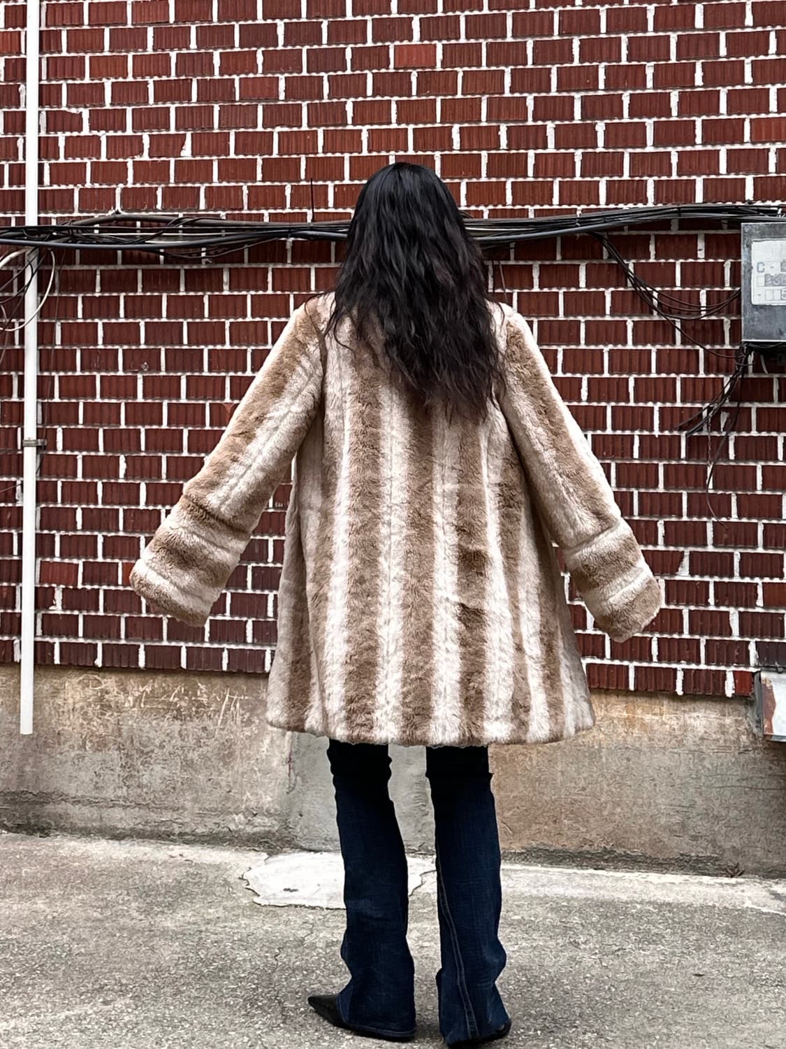 시슬리 퍼자켓 슬립원피스 트루릴리젼 부츠컷 팬츠 상품이미지4