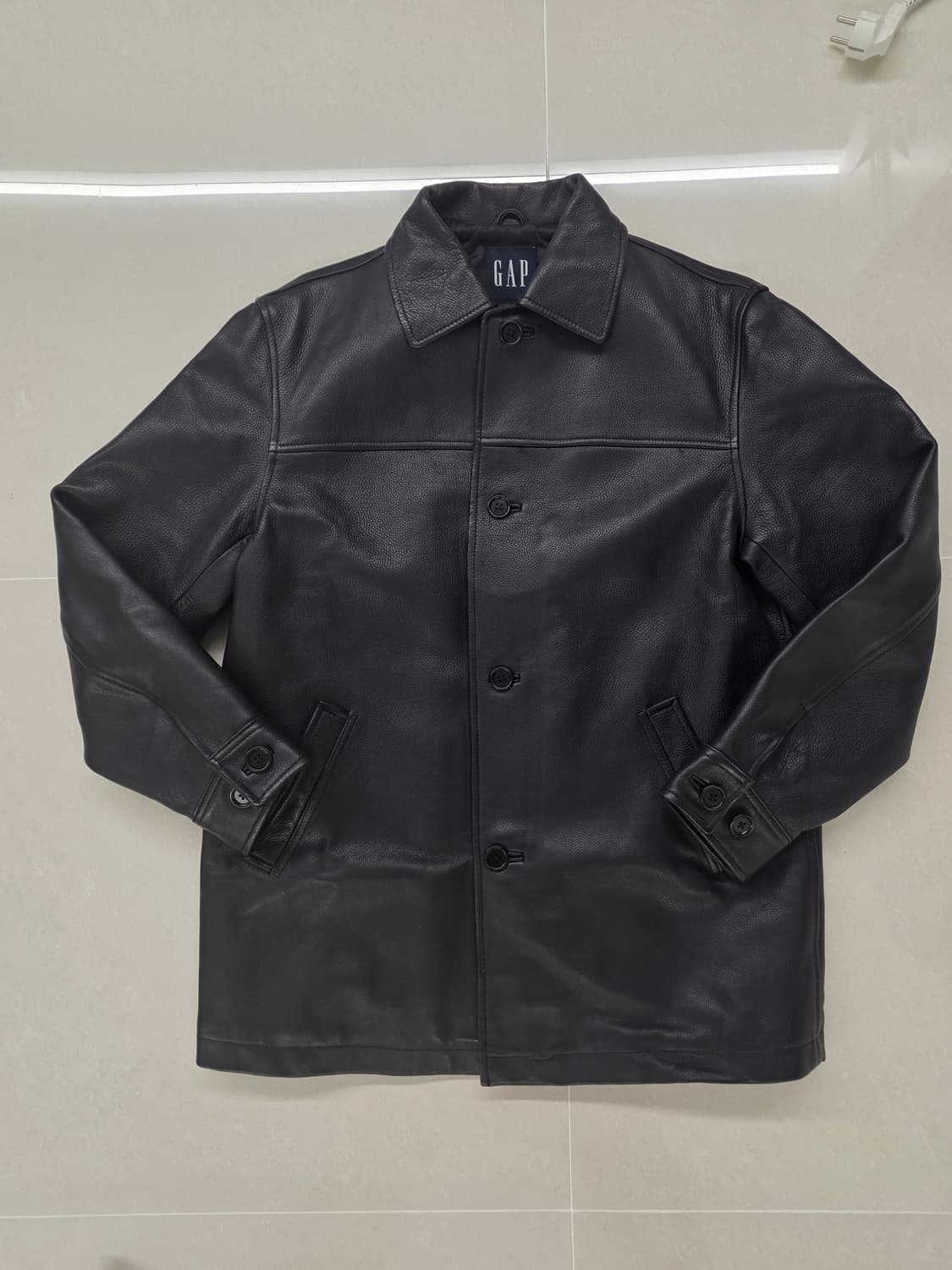 올드 갭 레더 카코트 S 상품이미지1