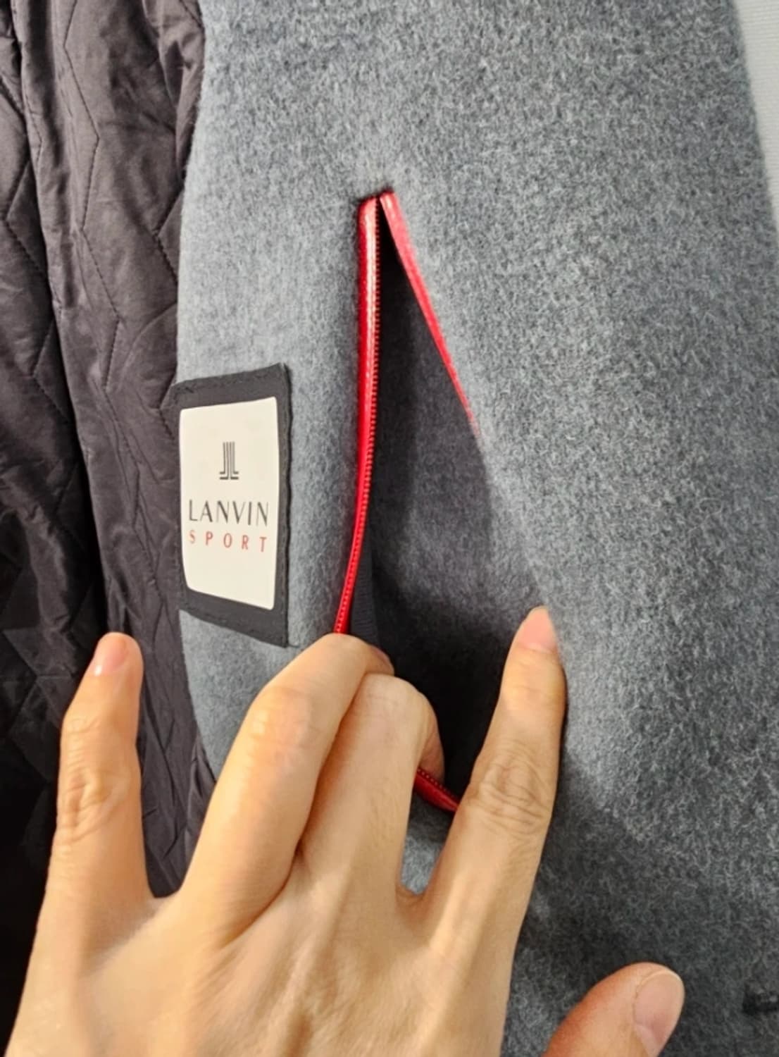 한성 랑방 LANVIN 코트 100 상품이미지6