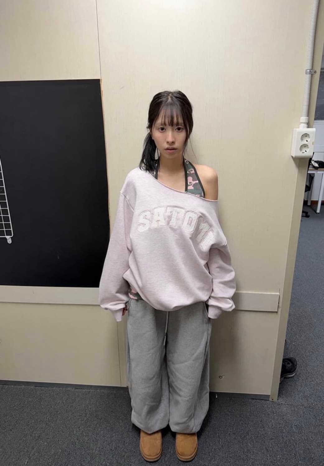 사토미라디오 맨투맨+슬리브리스 상품이미지1