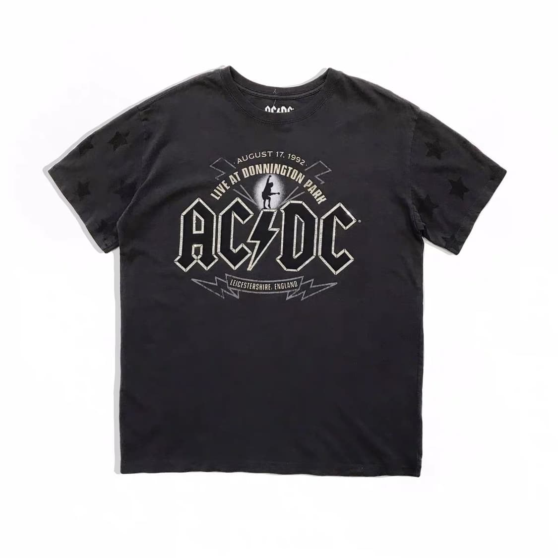 AC/DC 큐빅로고 복각 밴드티  상품이미지6