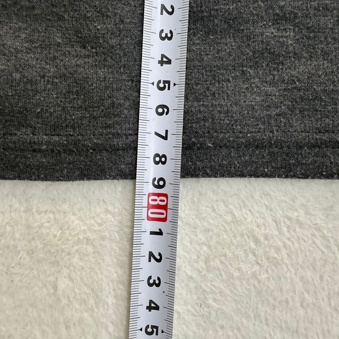 2XL 오까네 빈티지 트임 긴팔 티셔츠  0320T 상품이미지6