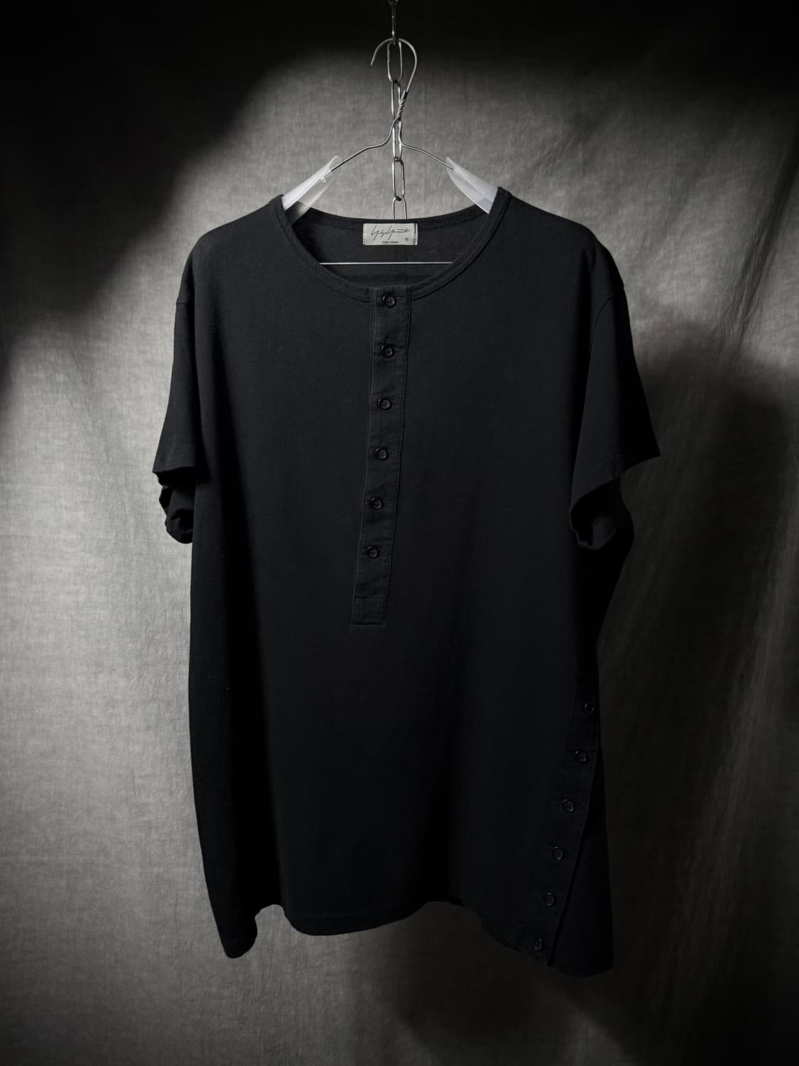 Yohji Yamamoto Pour Homme Henley Neck 상품이미지2