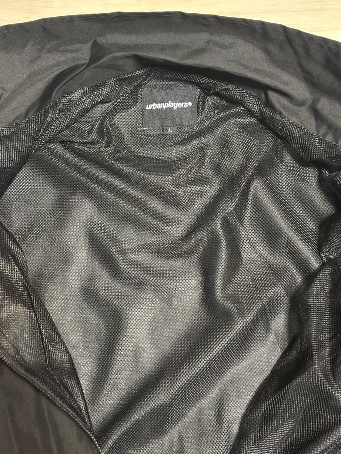 블랙 스트라이프 바람막이 상품이미지3