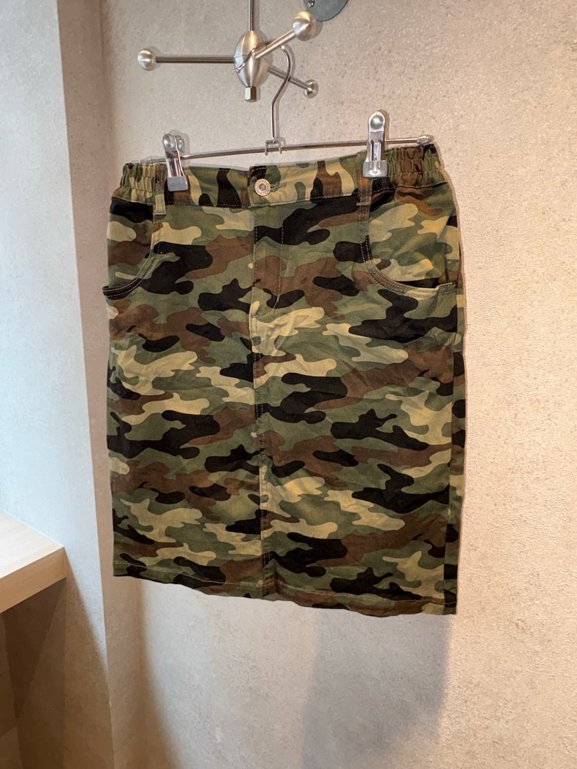 Camo mini skirt 상품이미지1