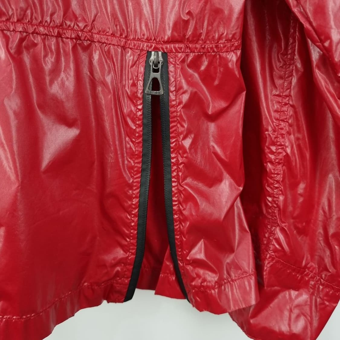 [시리즈] 글로시 유광 바람막이 자켓 레드 M19964 상품이미지6