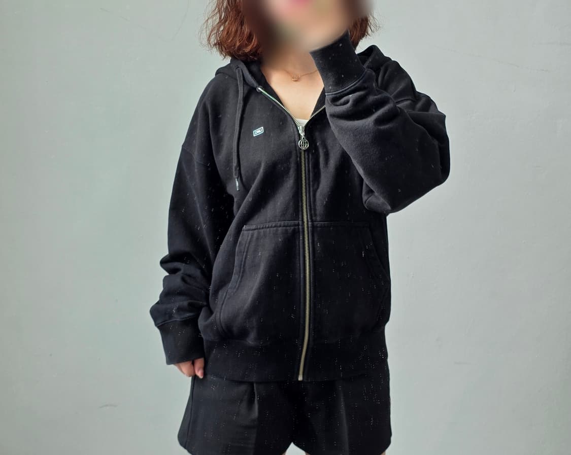 [프립]LMC 지구본 후드집업 블랙 상품이미지1
