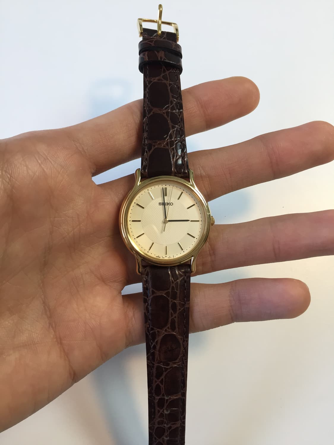 90s seiko quartz gold 상품이미지2