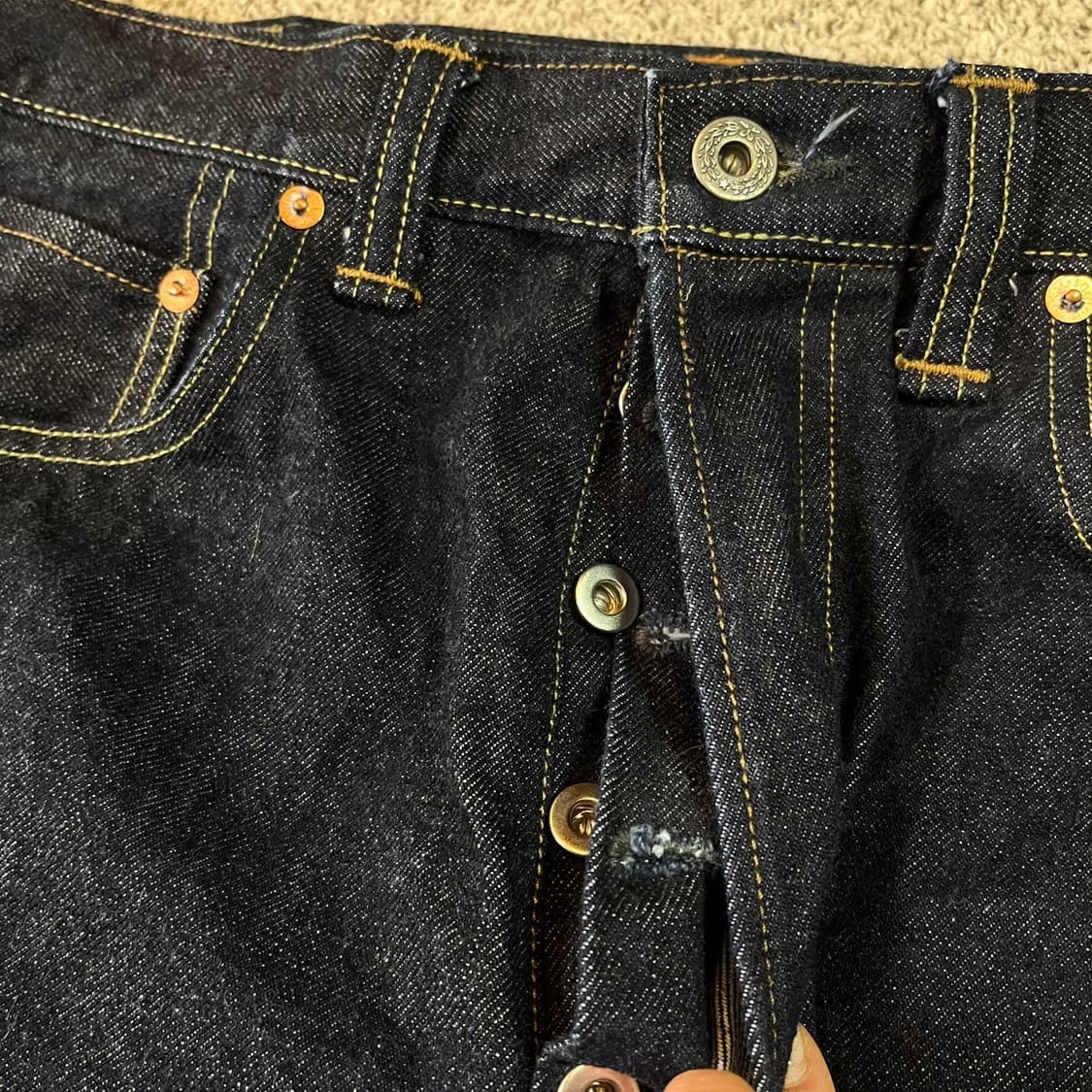 WRATH 뤠쓰 셀비지 데님팬츠  상품이미지2