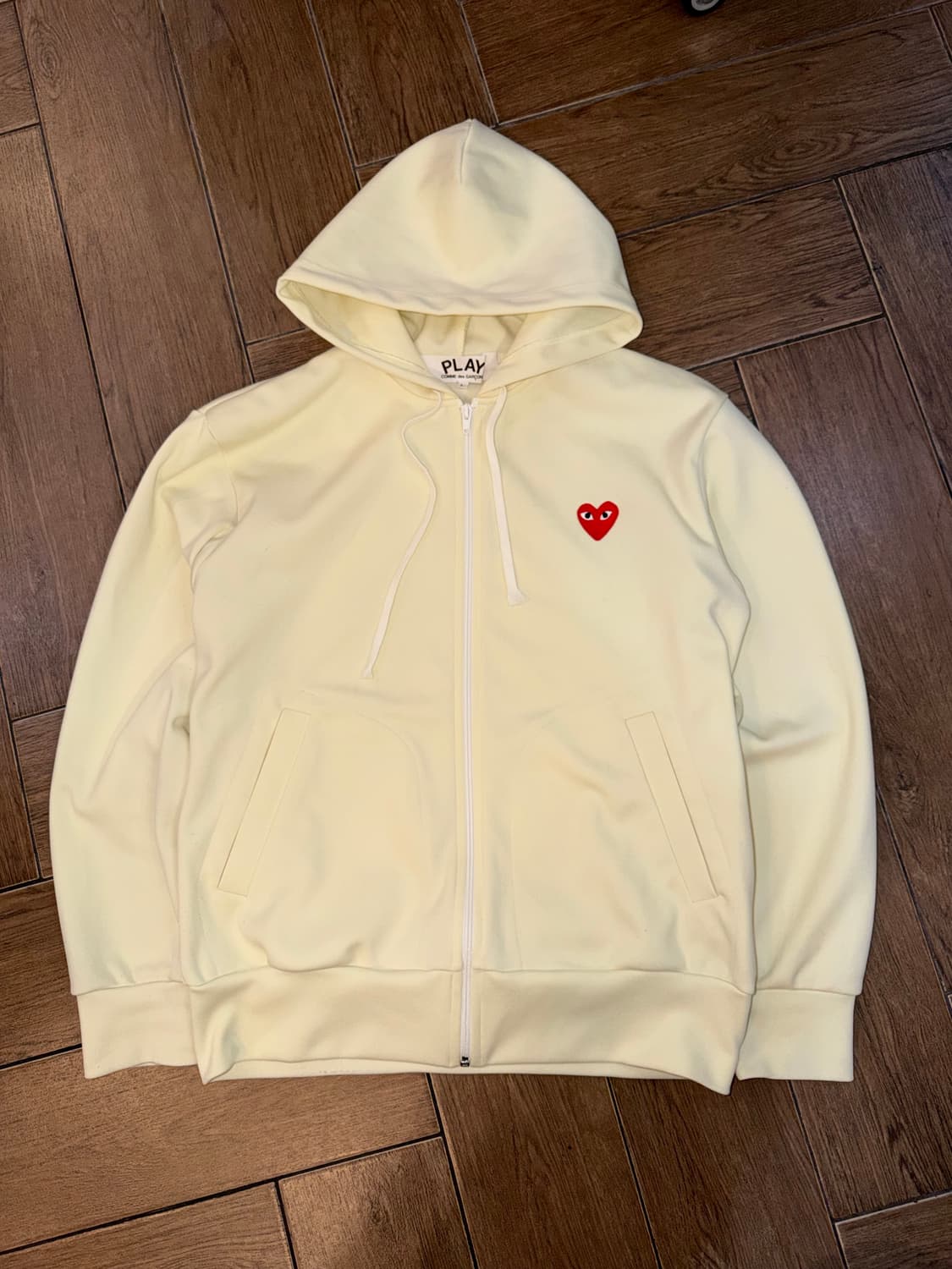 꼼데가르송 레드와펜 져지 후드집업 상품이미지8