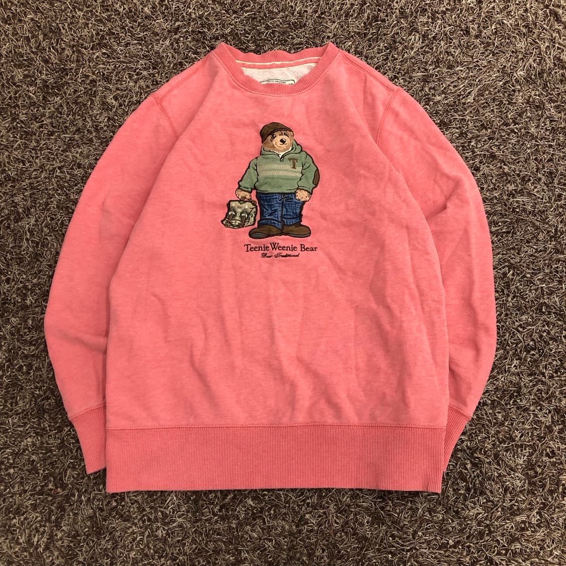 티니위니 베어 핑크 맨투맨 상품이미지2